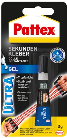 Een pattex secondealleslijm ultra gel 3gr tube koop je bij NiceSupplies.nl