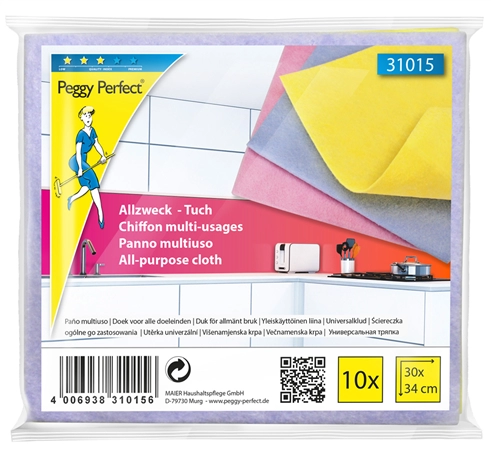 Een peggy perfect vlies-universele doek 10 stuks pak koop je bij NiceSupplies.nl