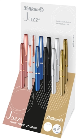 Een pelikan balpen jazz noble elegance 12stuks display koop je bij NiceSupplies.nl