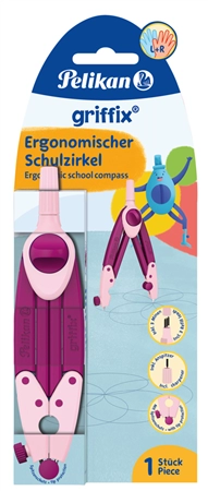 Een pelikan griffix schoolzirkel sweet berry hangfalttas koop je bij NiceSupplies.nl