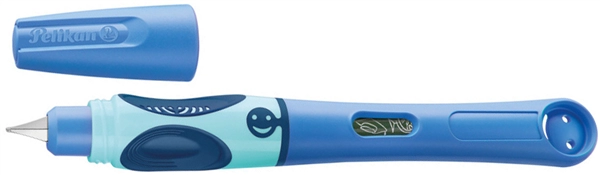 Een pelikan gripix vulpen blauw voor linkshandige koop je bij NiceSupplies.nl