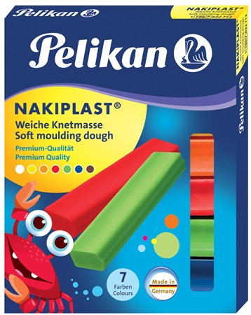 Een pelikan hoogwaardig wasklei nakiplast 196-7 assorti koop je bij NiceSupplies.nl