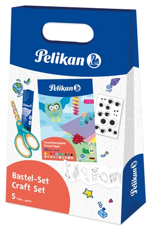 Een pelikan knutsel-set 5-delig koop je bij NiceSupplies.nl