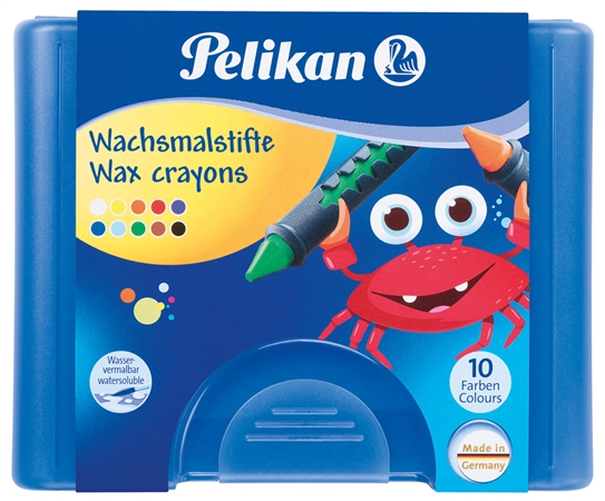 Een pelikan waskrijt 655-10 met schiebehouder rond koop je bij NiceSupplies.nl