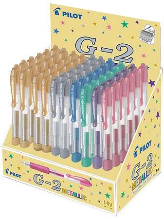 Een pilot gelpen g2 07 metallic 60 stuks display koop je bij NiceSupplies.nl