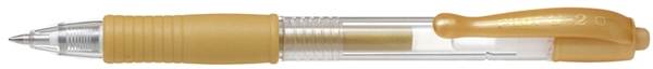 Een pilot gelpen g2 07 metallic goud koop je bij NiceSupplies.nl