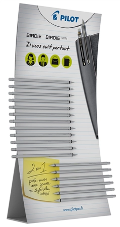 Een pilot multifunctiesstift birdie twin 18 stuks display koop je bij NiceSupplies.nl