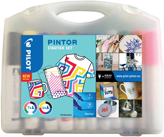 Een pilot pigmentmarker pintor 11stuk starter set koop je bij NiceSupplies.nl