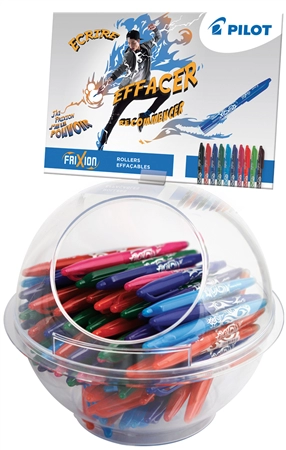 Een pilot rollerpen frixion bal 108 stuks display koop je bij NiceSupplies.nl