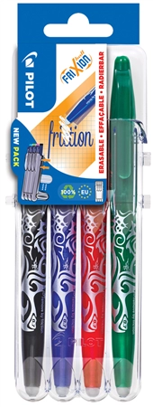 Een pilot rolrpen frixion bal 07 set2go 4 stuks etui fun koop je bij NiceSupplies.nl