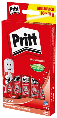 Een plakstaaf pritt 43gr promopaak 4 en 1 gratis koop je bij NiceSupplies.nl