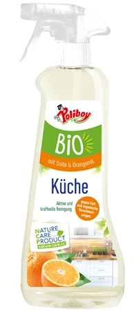 Een poliboy bio keuken reiniger 500 ml spuitbus koop je bij NiceSupplies.nl