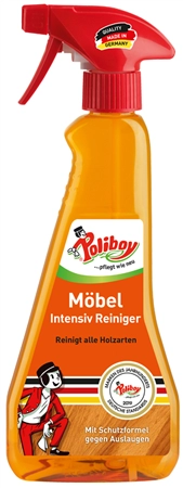 Een poliboy meubel intensief reiniger 375 ml spuitbus koop je bij NiceSupplies.nl