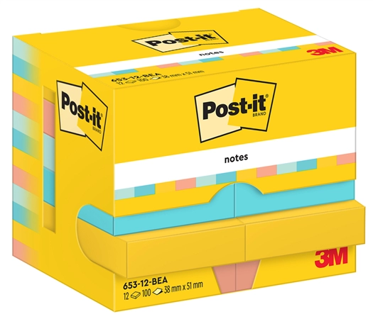 Een post-it notes zelfklevende notitie 38x51 mm poptimistic koop je bij NiceSupplies.nl