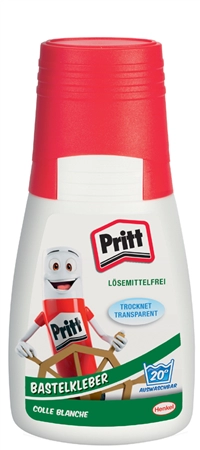 Een pritt knutsel lijm oplosmiddelvrij 100gr fles koop je bij NiceSupplies.nl