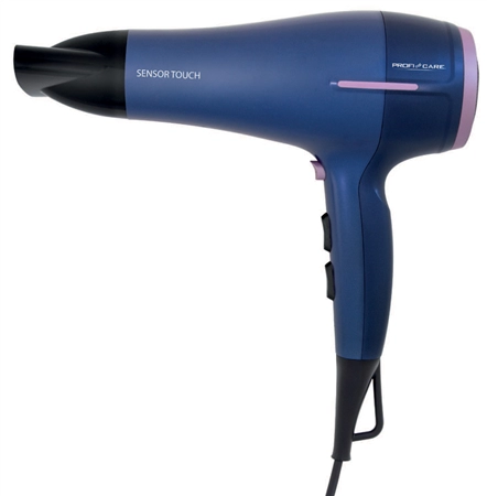 Een profi care haardroger pc-htd 3030 met sensortouch blauw koop je bij NiceSupplies.nl