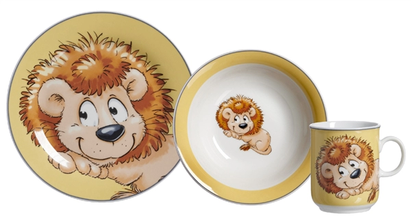 Een ritzenhoff en breker servies-set 'happy zoo leo' 3-delig koop je bij NiceSupplies.nl