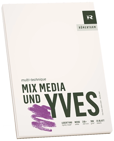 Een romerturm kunstenaarsblok mix media en yves din a5 koop je bij NiceSupplies.nl