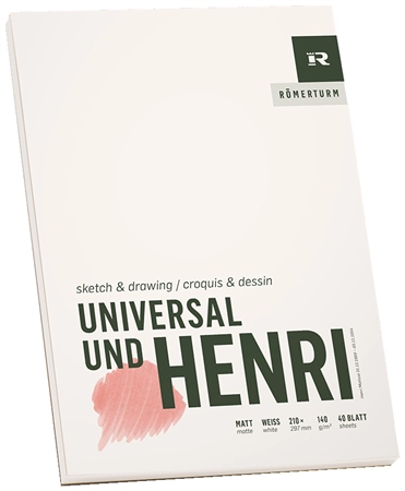 Een romerturm kunstenaarsblok universele en henri din a5 koop je bij NiceSupplies.nl