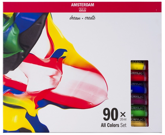 Een royal talens acrylverf amsterdam general selection 90x20ml koop je bij NiceSupplies.nl