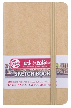 Een royal talens art creation schetsboek 120x120 mm naturel koop je bij NiceSupplies.nl