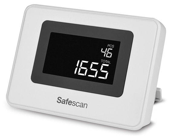 Een safescan externes lcd-display ed-160 wit koop je bij NiceSupplies.nl