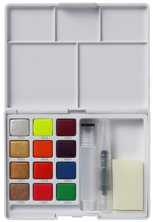 Een sakura aquarelverf koi water colors sketch box 12 koop je bij NiceSupplies.nl