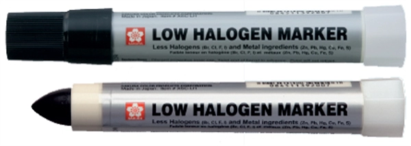 Een sakura industriemarker solid marker halogeenarm zwart koop je bij NiceSupplies.nl