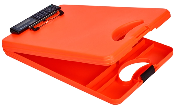 Een saunders klembord deskmate ii safety neonoranje koop je bij NiceSupplies.nl