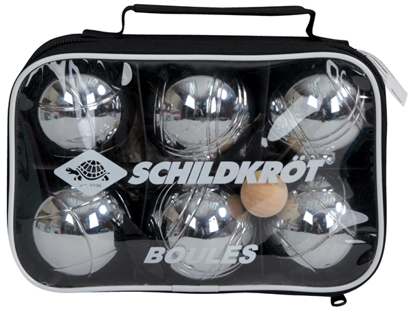 Een schildkrot boule / boccia / petanque-set staal koop je bij NiceSupplies.nl