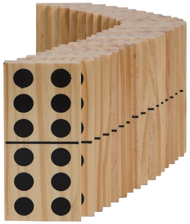 Een schildkrot jumbo domino-set spieleklassieker in grootformat koop je bij NiceSupplies.nl