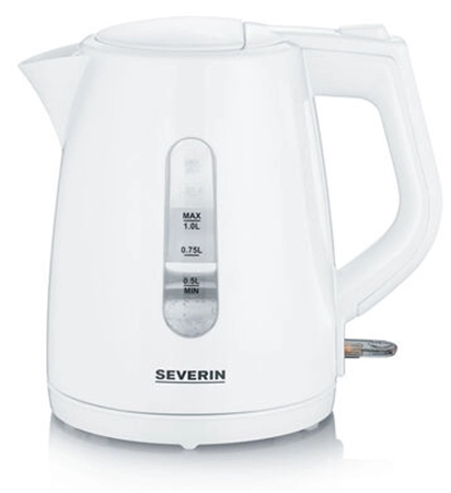 Een severin waterkoker wk 3411 wit koop je bij NiceSupplies.nl