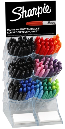 Een sharpie permanent-marker fine 120stuks displaydoos koop je bij NiceSupplies.nl