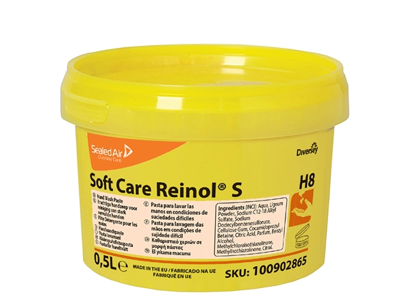 Een soft care reinol s handzeep 5 liter emmer koop je bij NiceSupplies.nl