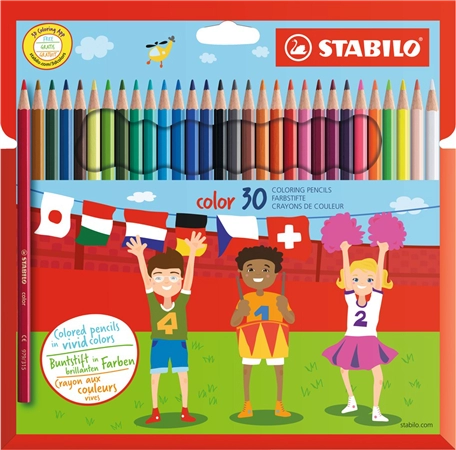 Een stabilo kleurpotloden color sechshoekig 12 + 1 promo-etui koop je bij NiceSupplies.nl