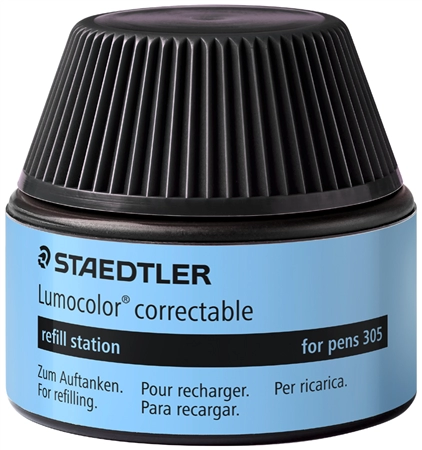 Een staedtler lumocolor refill station 487 05 zwart koop je bij NiceSupplies.nl