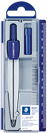 Een staedtler schoolpasser noris club 550 55 lengte 124 2mm koop je bij NiceSupplies.nl