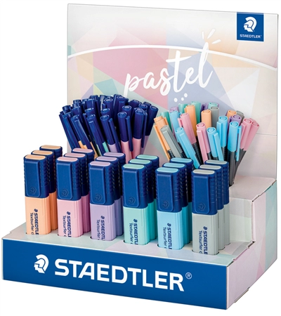 Een staedtler schrijfwaren-display pastel koop je bij NiceSupplies.nl