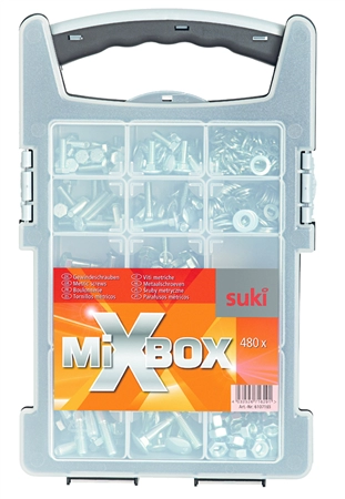 Een suki mixbox metrische schroeven 480 delig koop je bij NiceSupplies.nl