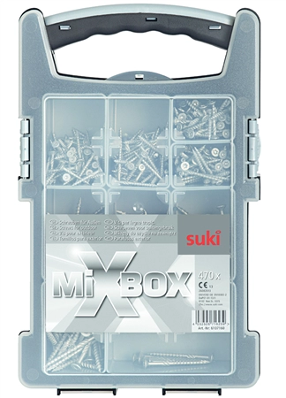 Een suki mixbox schroeven voor buiten 470 delig koop je bij NiceSupplies.nl