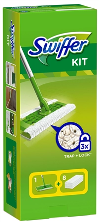 Een swiffer droog-veegdoeken hout en parket navulling- koop je bij NiceSupplies.nl