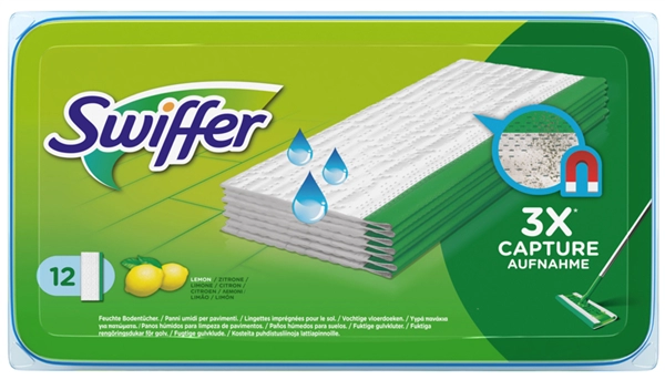 Een swiffer wet wisdoekjes navulling verpakking-inhoud 24 stuk koop je bij NiceSupplies.nl