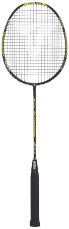 Een talbot torro badmintonracket arrowspeed 199 zwart/geel koop je bij NiceSupplies.nl