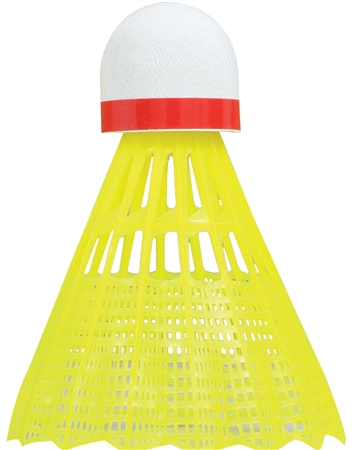 Een talbot torro badmintonshuttle tech 350 medium geel/blauw koop je bij NiceSupplies.nl