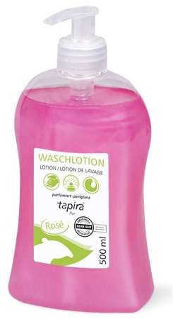 Een tapira handwaszeep rosé 500 ml dispenser-fles koop je bij NiceSupplies.nl