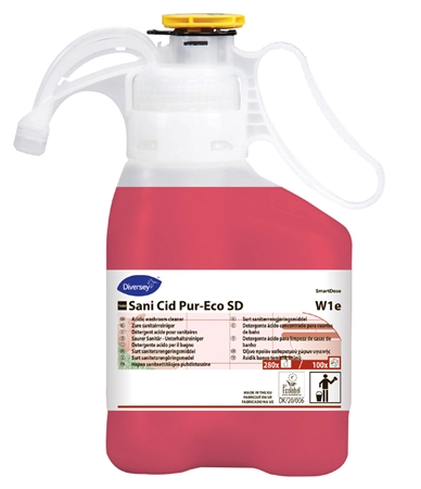 Een taski sanitair-onderhaltsreiniger sani cid pur-eco-1-4 liter koop je bij NiceSupplies.nl