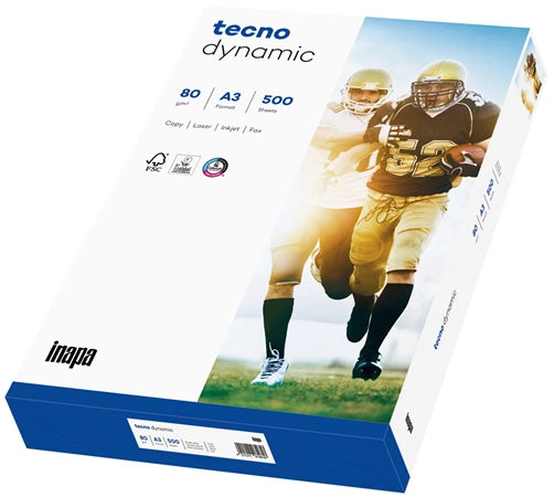 Een tecno printpapier dynamic a4 80gr wit koop je bij NiceSupplies.nl