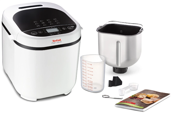 Een tefal brotbackautomaat pain doré pf2101 wit 1 kg koop je bij NiceSupplies.nl