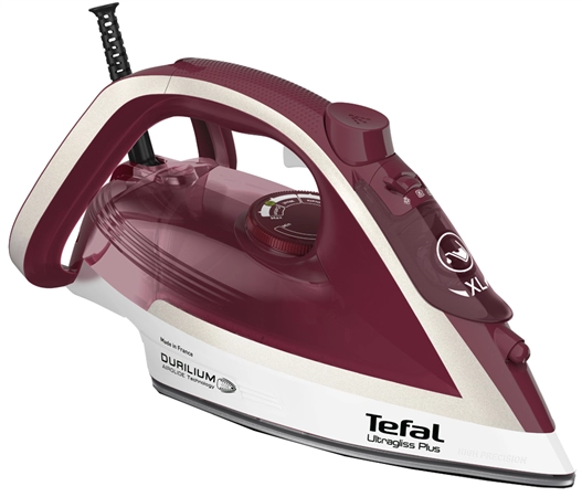 Een tefal dampfb?geleisen ultragliss plus fv6810 bordeaux/wit koop je bij NiceSupplies.nl