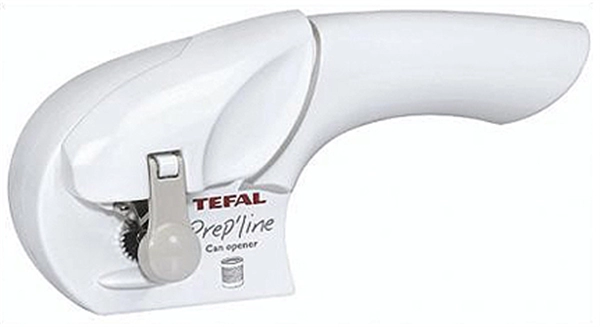 Een tefal elektrischer dosenöffner wit koop je bij NiceSupplies.nl